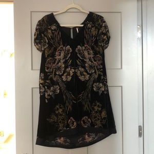Free People Velvet Mini Dress